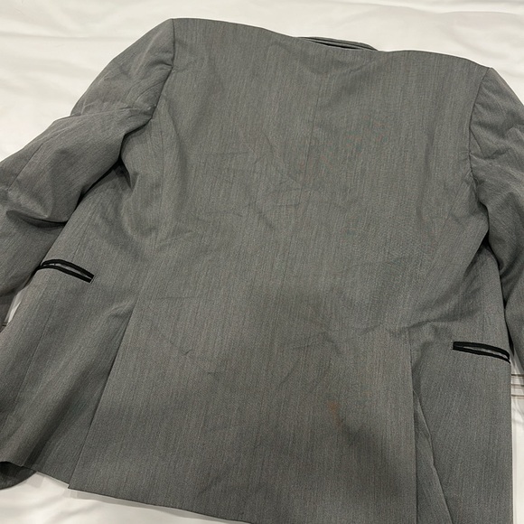 Zara Mens Grey Suit Jacket / Blazer - Picture 6 of 6